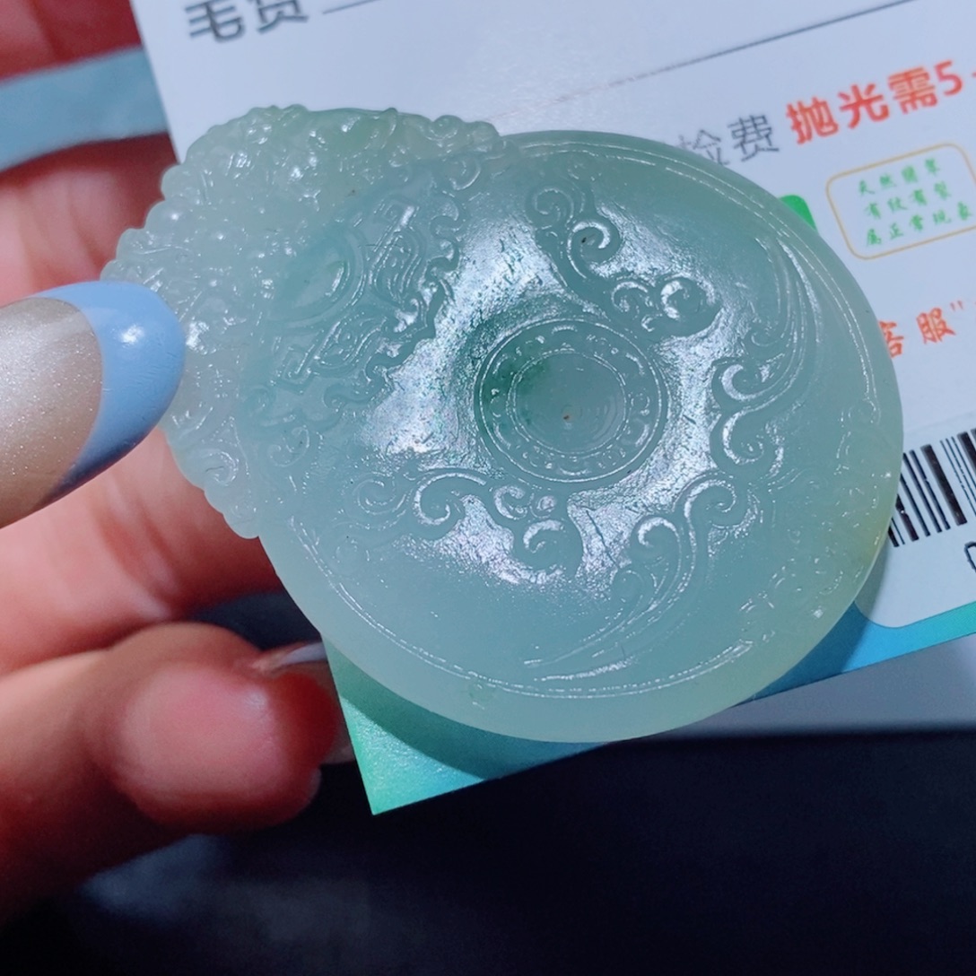 定制翡翠未镶嵌定制毛货翡翠挂件