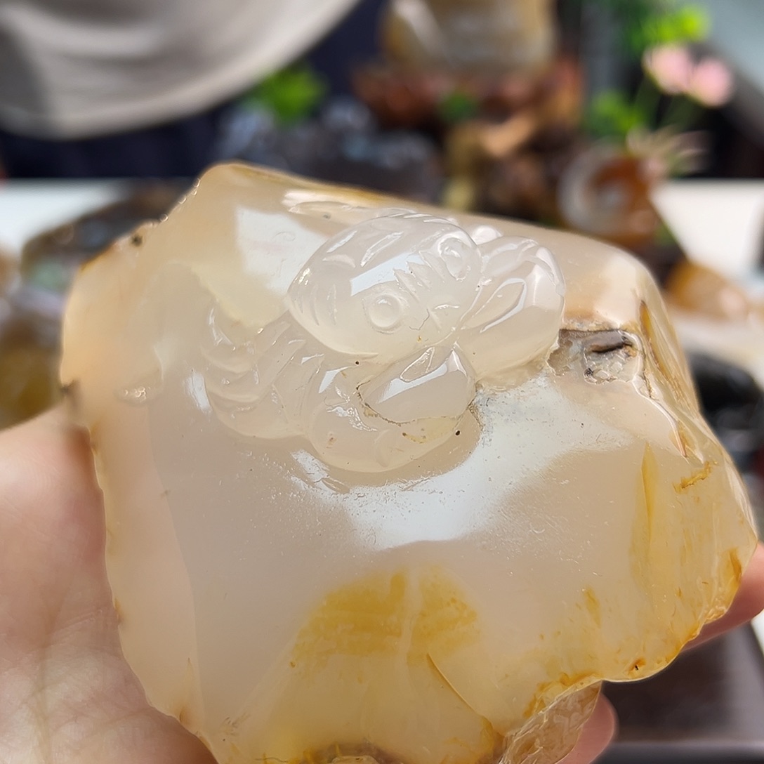 玛瑙/玉髓未镶嵌颈饰