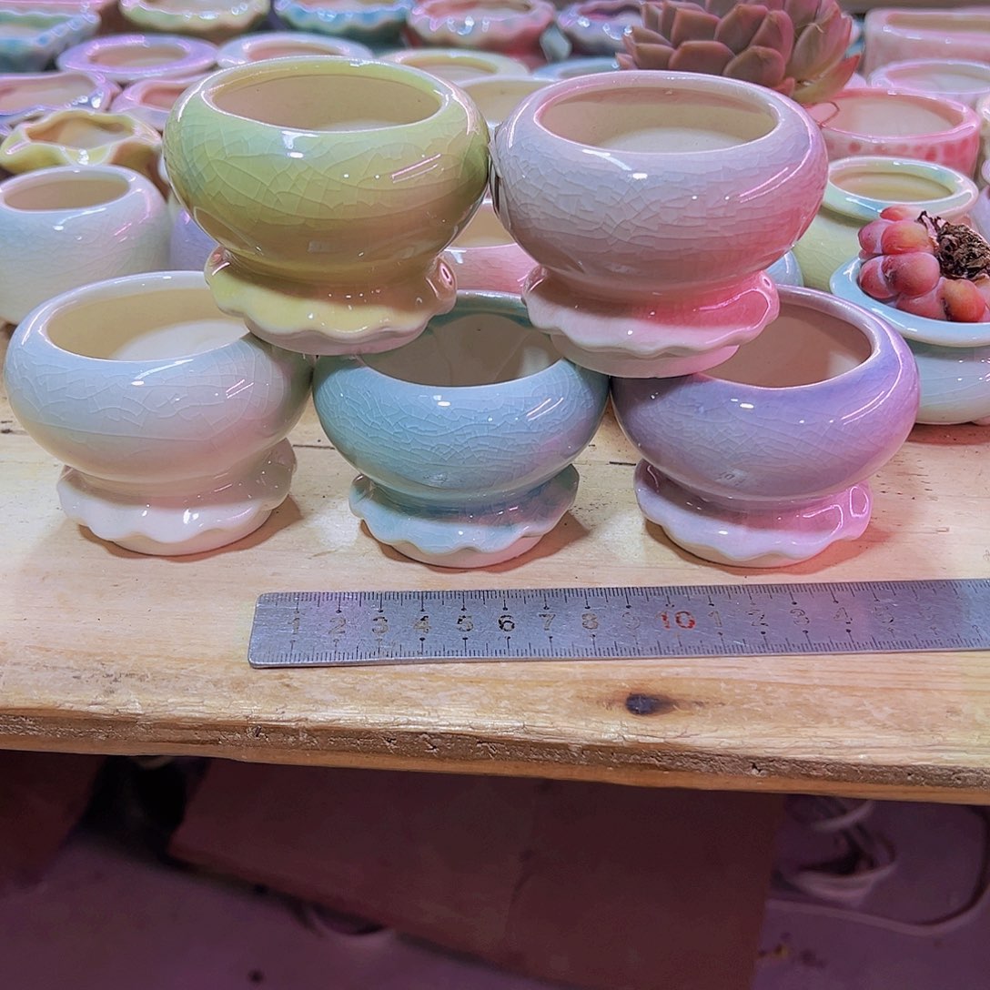 陶瓷花盆当场凑满12包邮