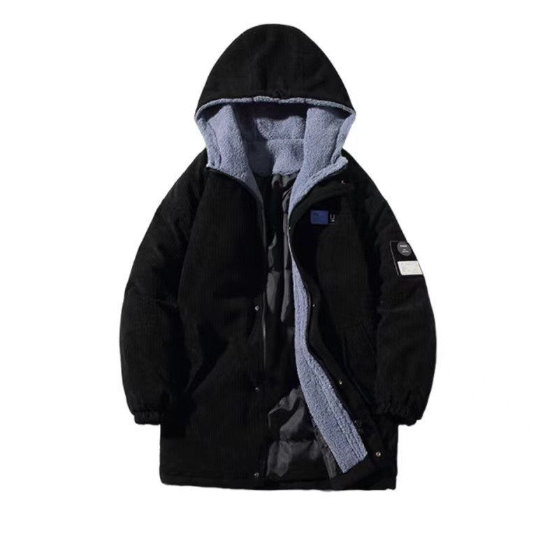 5119新款冬季宽松男袄加厚保暖百搭情侣短款学生秋冬休闲外套