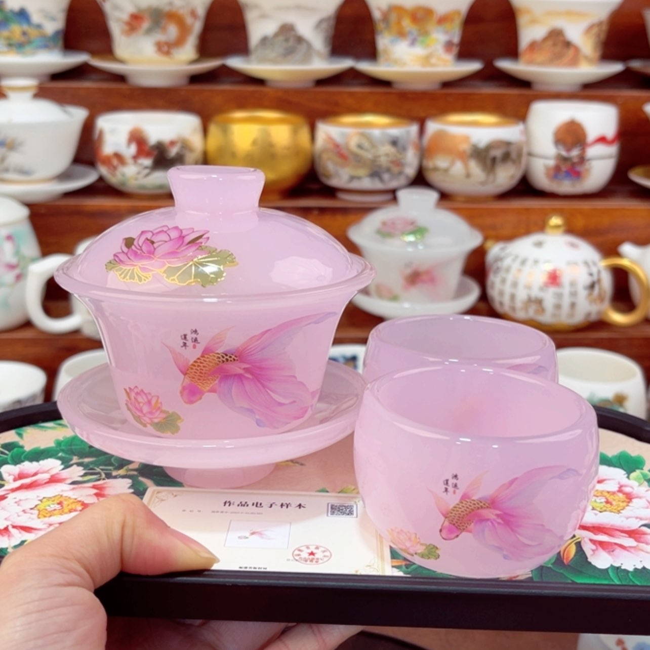 【闪购商品】高货羊脂玉瓷陶瓷茶具