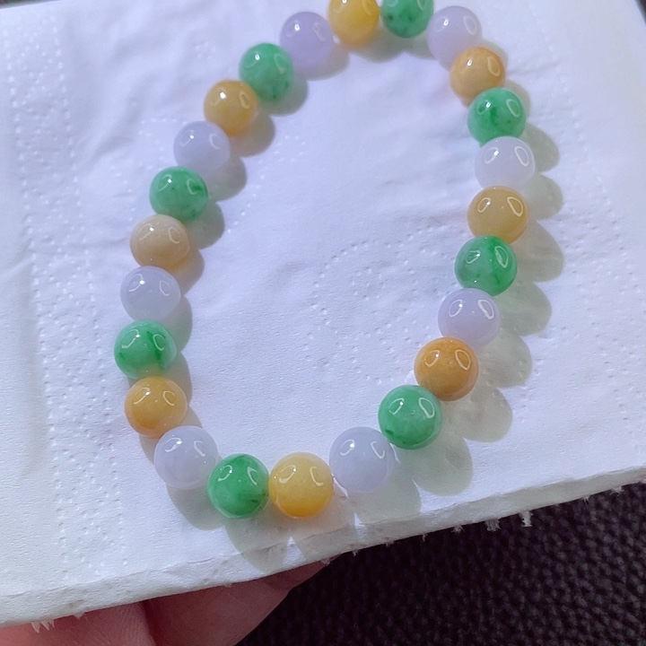 翡翠未镶嵌手链翡翠