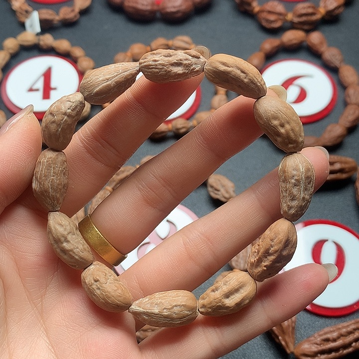 文玩核桃手串欣欣502金豆异型手串