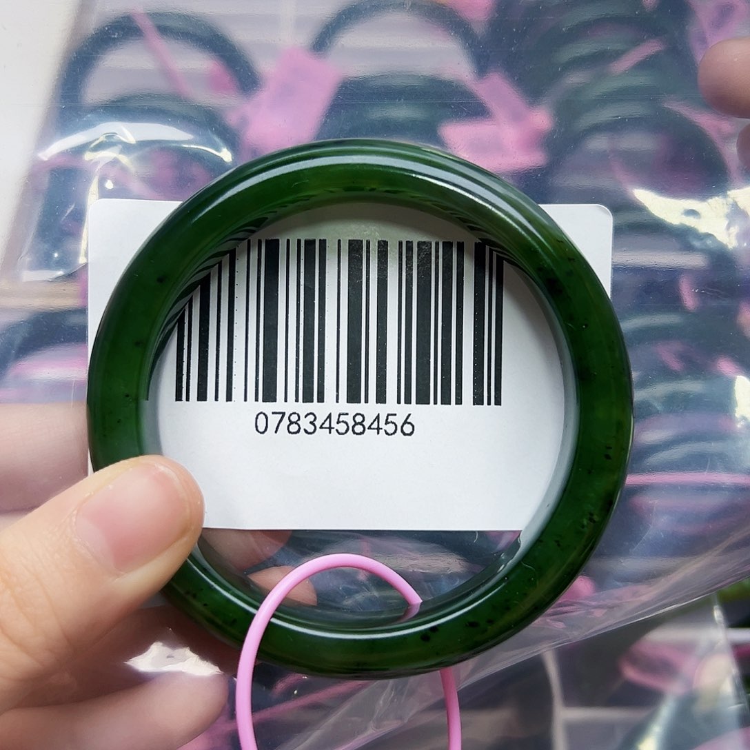 和田玉（碧玉）手镯未镶嵌62.4