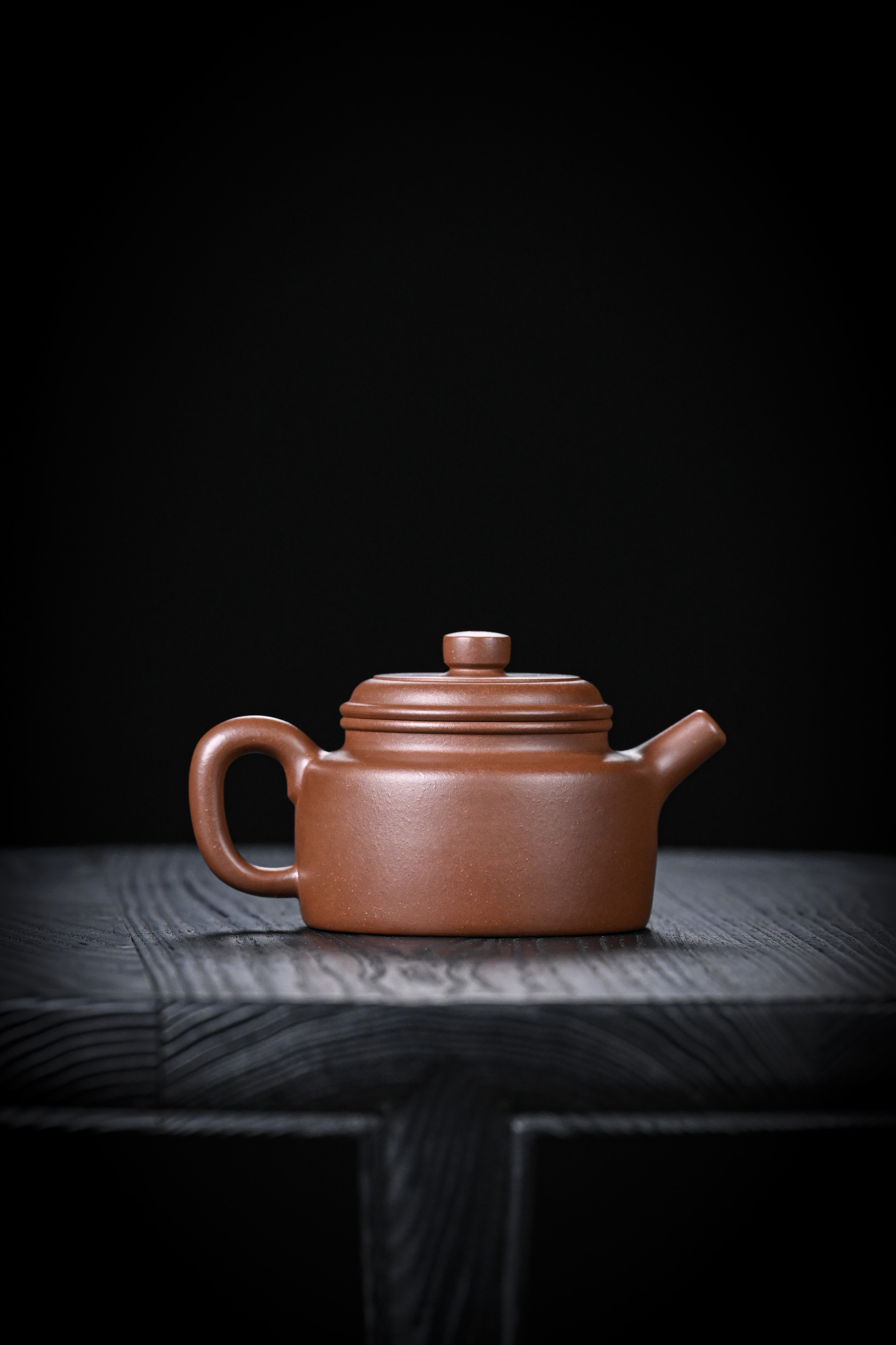 【底槽清·大亨德钟】原矿紫砂底槽清手工制作德钟壶 180CC陈