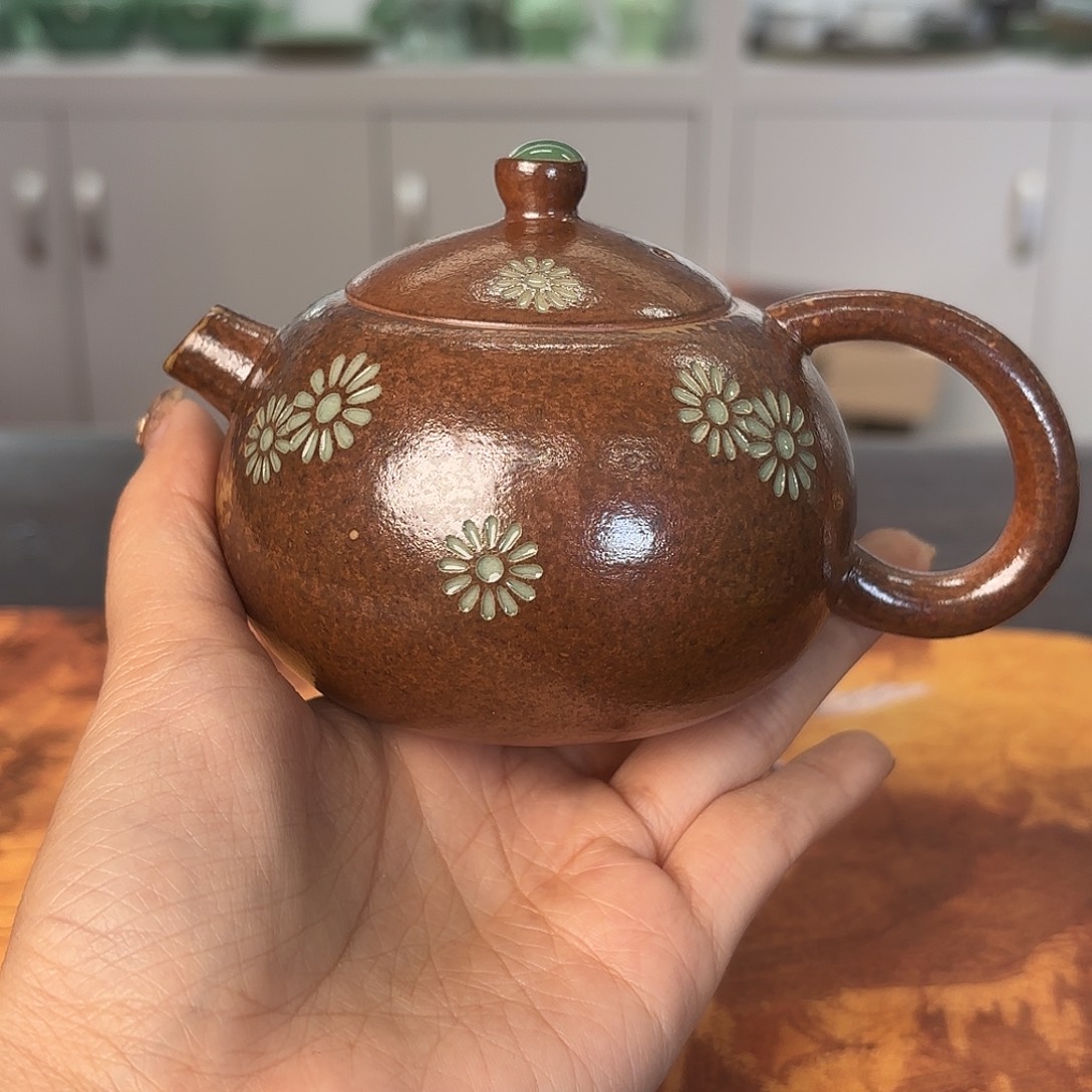 龙泉云间青瓷小米茶器
