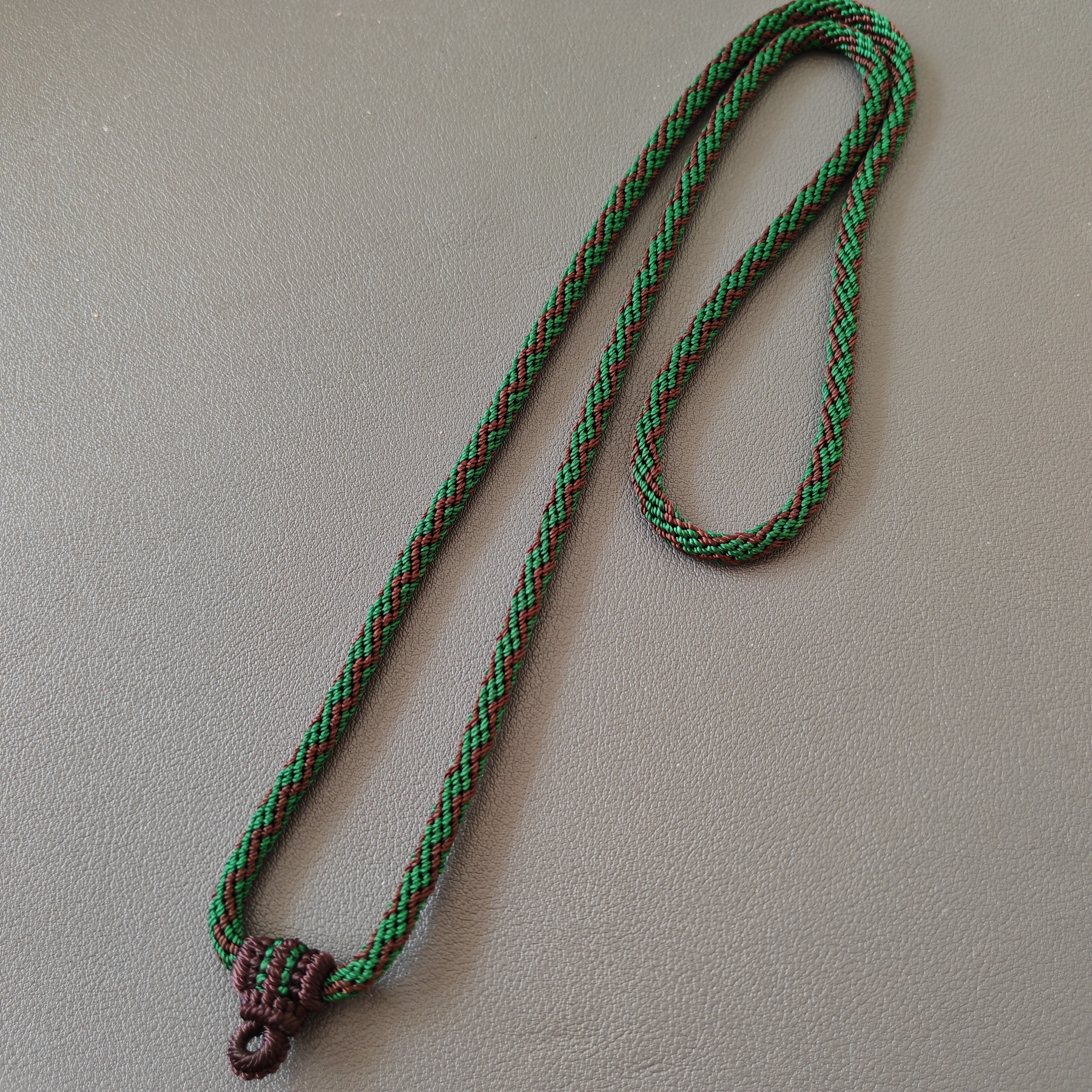 盘编轮回高货项链绳粗4毫米