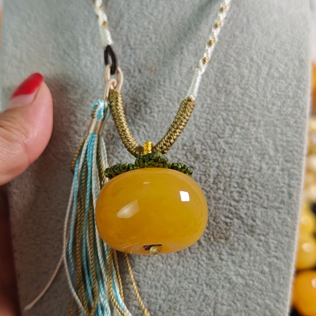 蜜蜡吊坠(赠链)未镶嵌