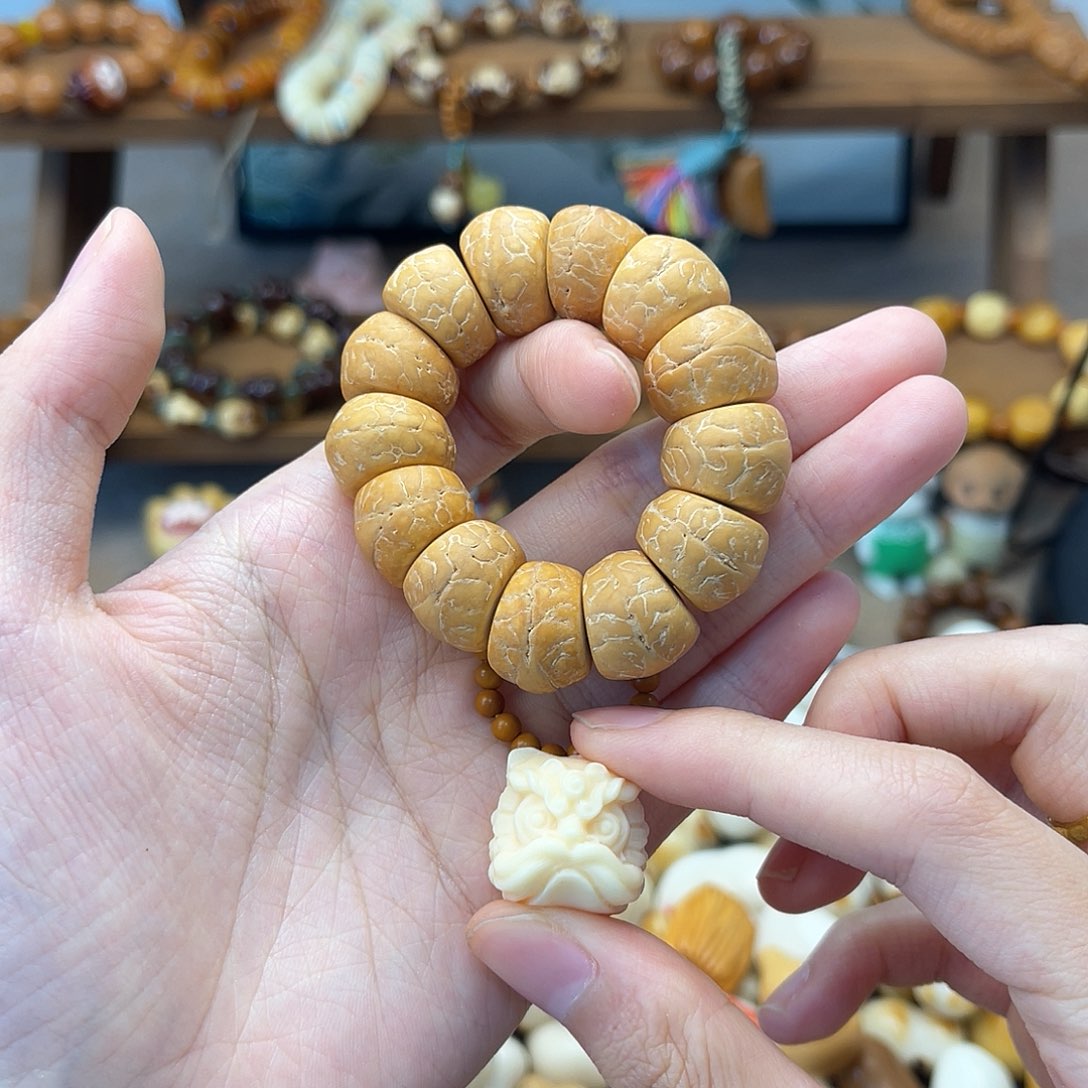 凤眼菩提手串浆**人手捻醒狮