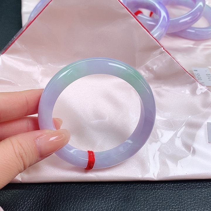 未镶嵌手镯翡翠8756x cv