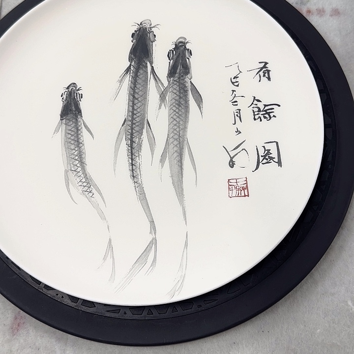 国画秦老师作品欣赏