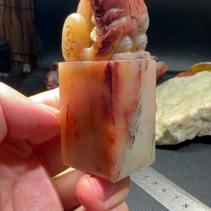 寿山石福集福寿山石