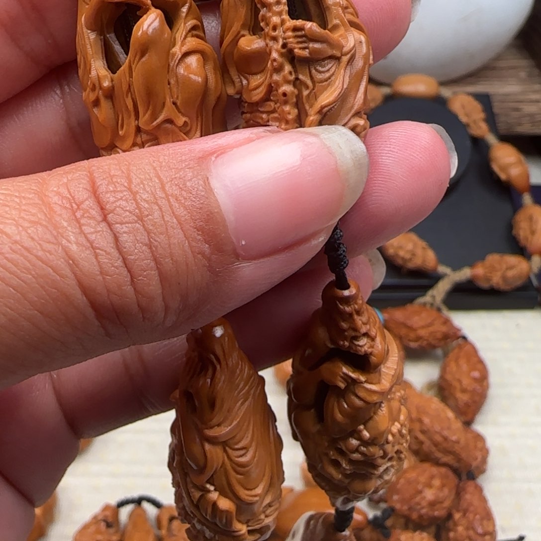 橄榄核手串橄榄手工制作工艺