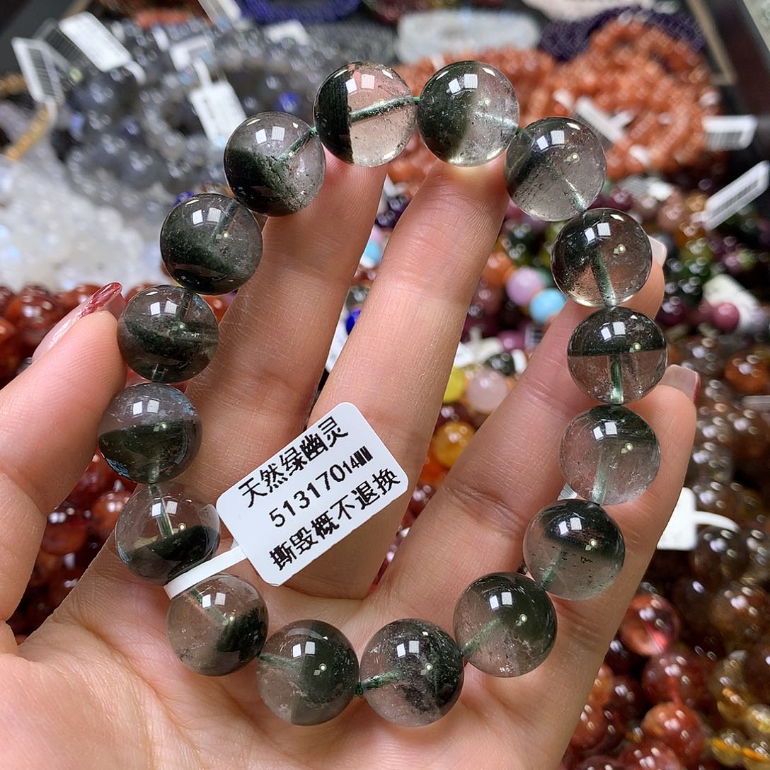 水晶手链未镶嵌，