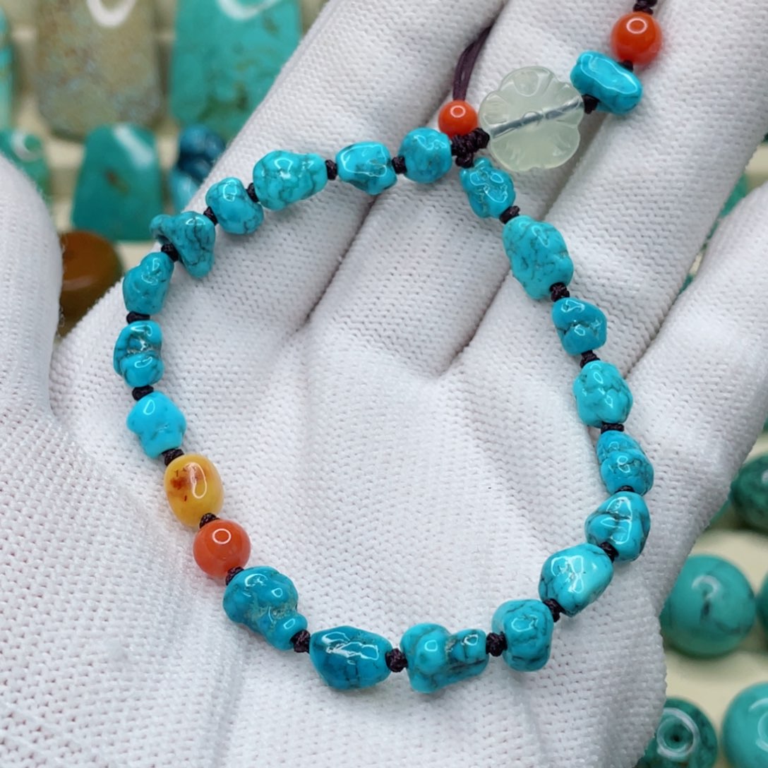 绿松石珠宝奇石未镶嵌