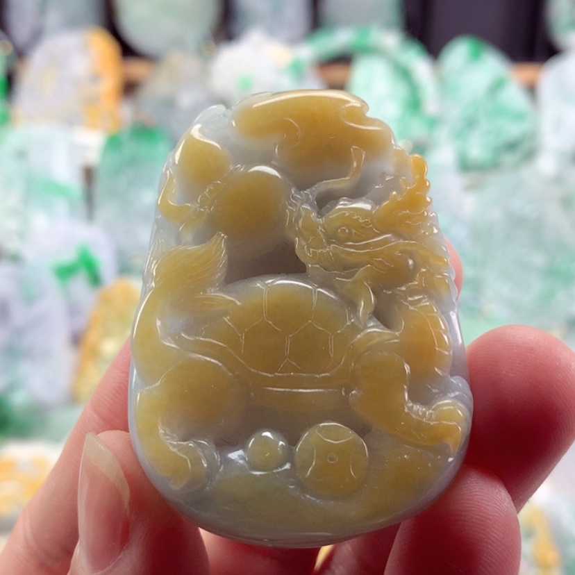 【闪购商品】翡翠吊坠(不含链)未镶嵌