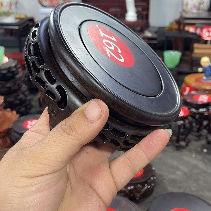 香榧木红木底座工艺品12.5