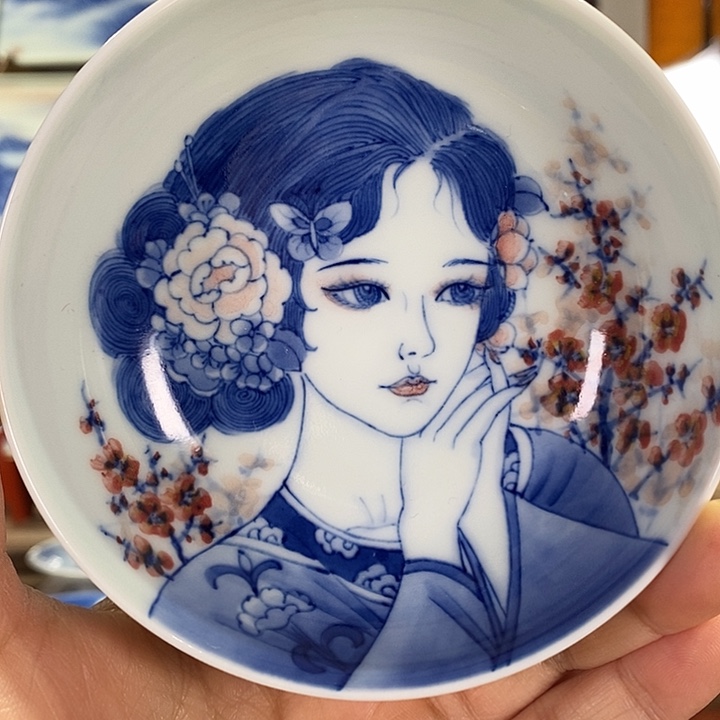 杯景德镇手工手绘陶瓷，高亮兴老师作品