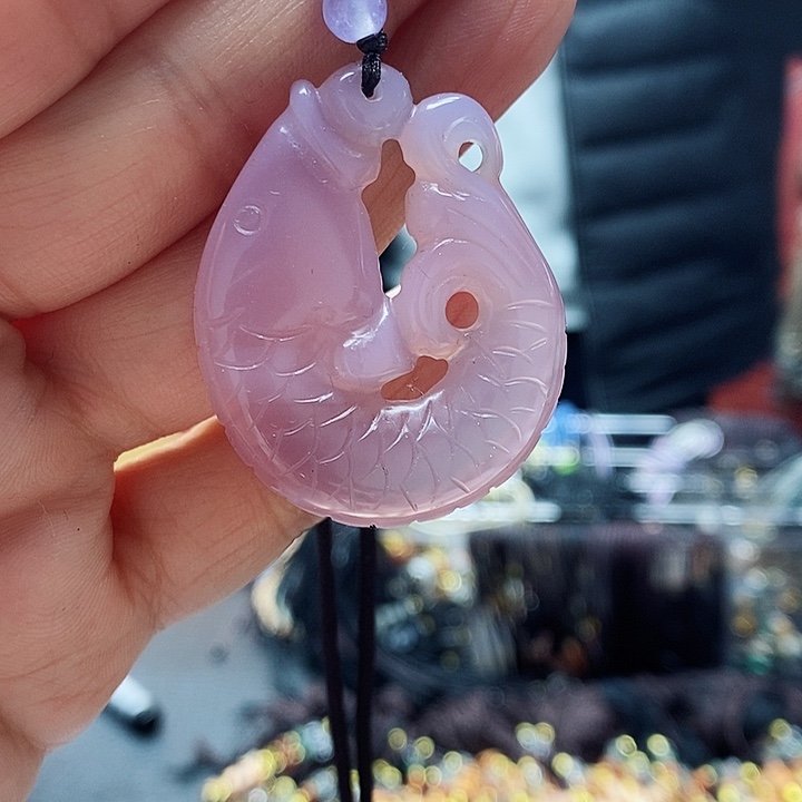 玛瑙/玉髓颈饰合金