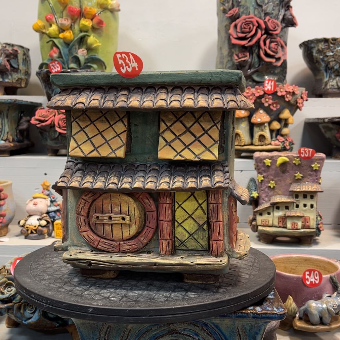 陶瓷福利534 陶然花盆