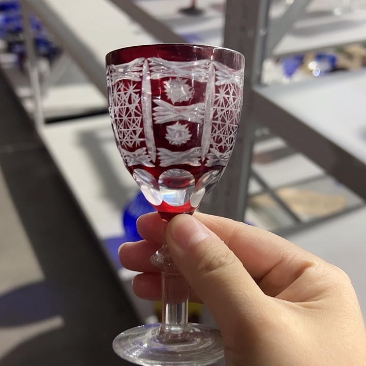 手柄款水晶玻璃微瑕