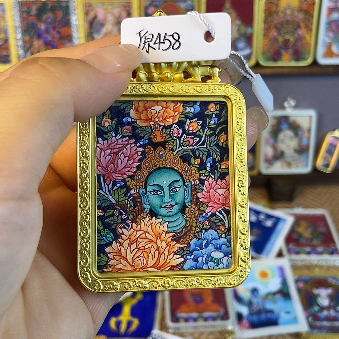 吊坠七夕特惠手绘绿度头