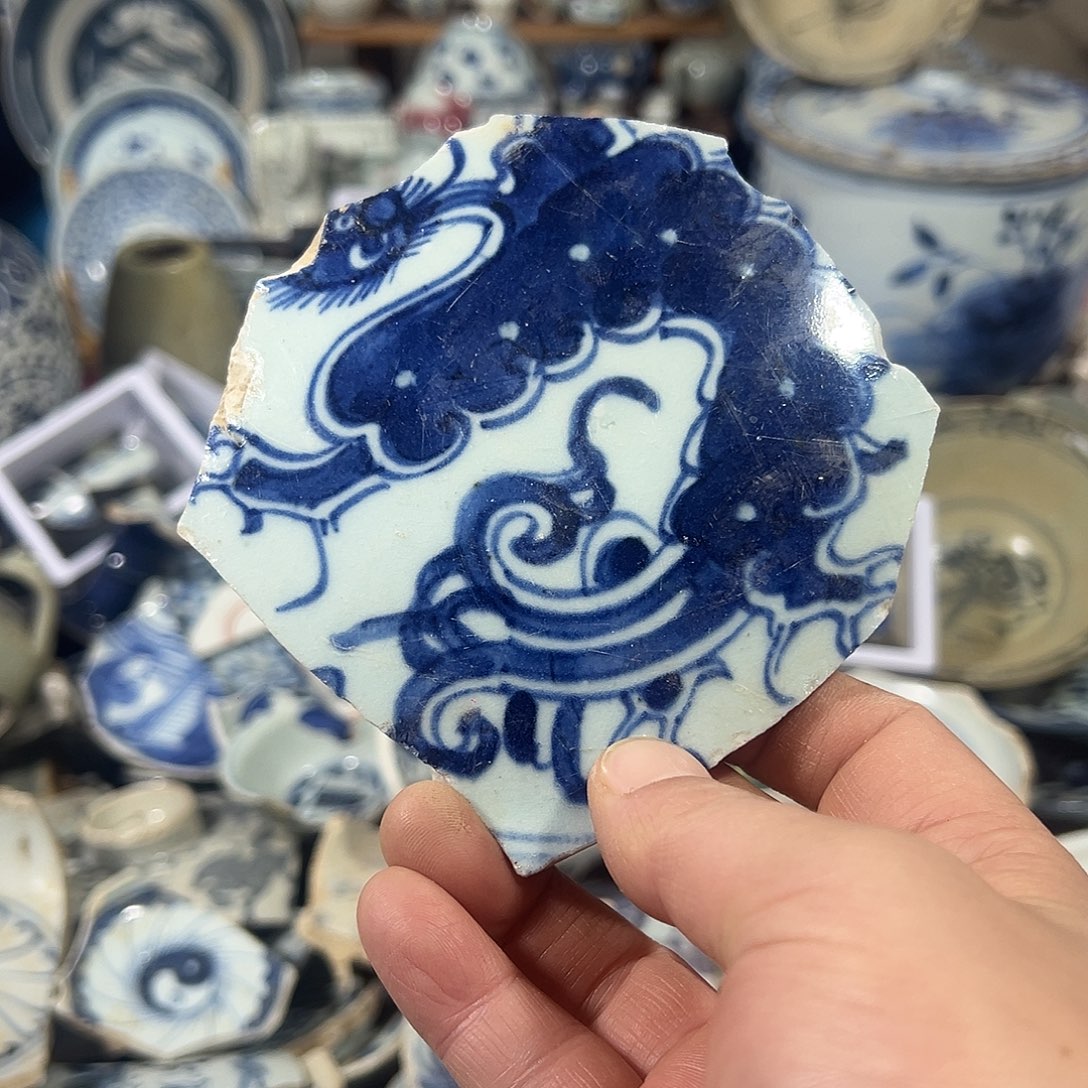 黑***默瓷片瓷片标本，全场包邮