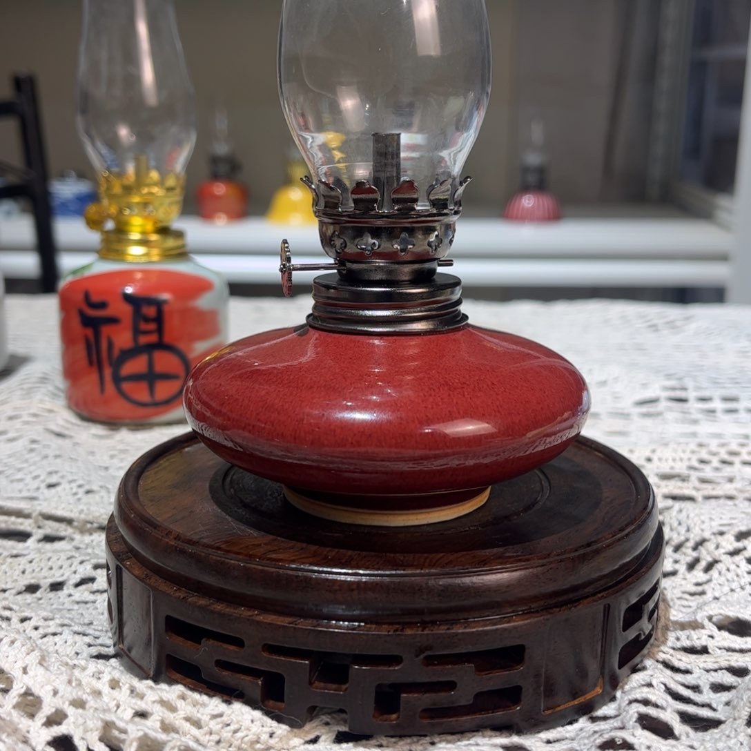 摆件景德镇陶瓷香薰灯