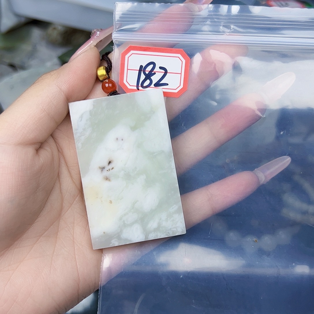 和田玉珠宝半成品未镶嵌