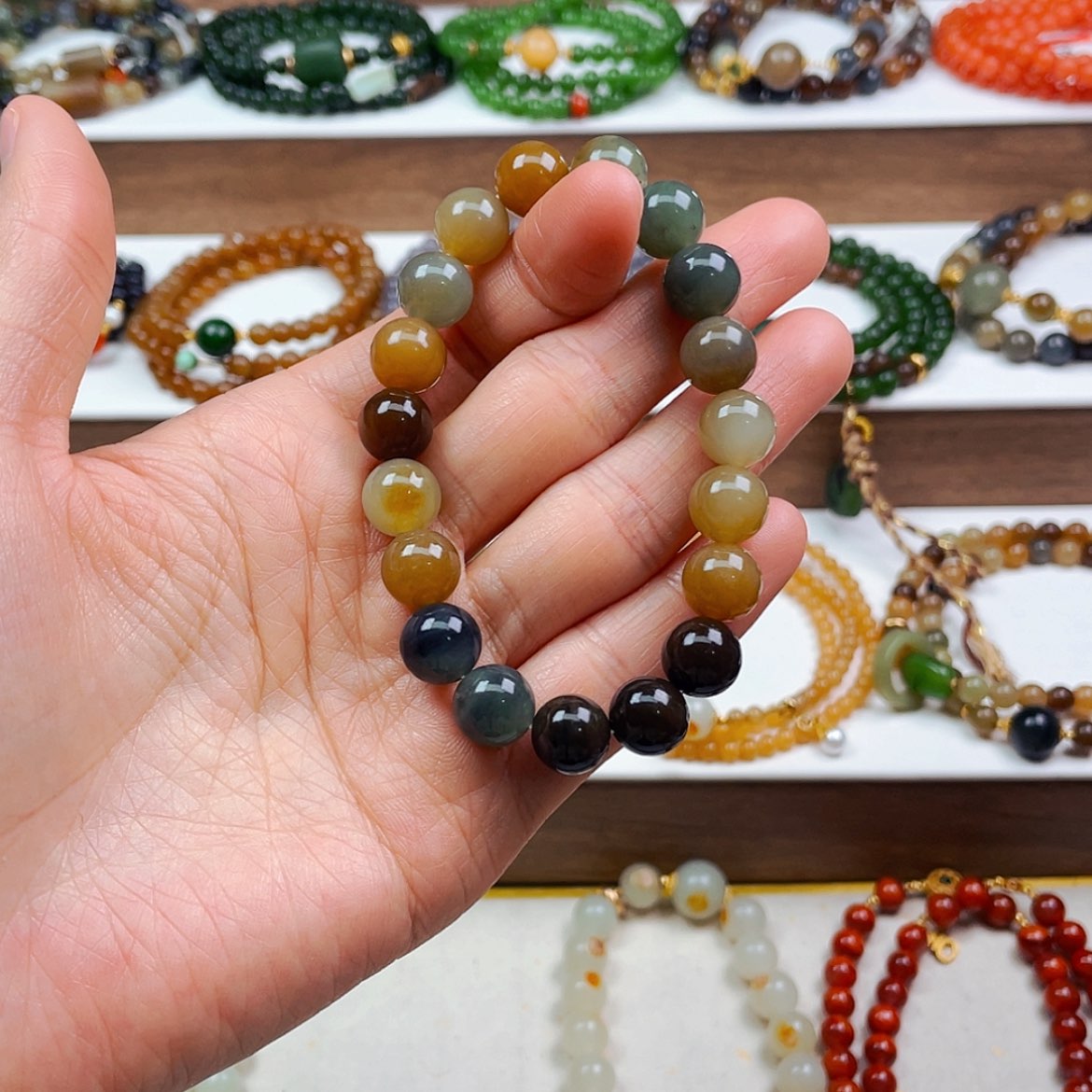 【闪购商品】和田玉未镶嵌手串