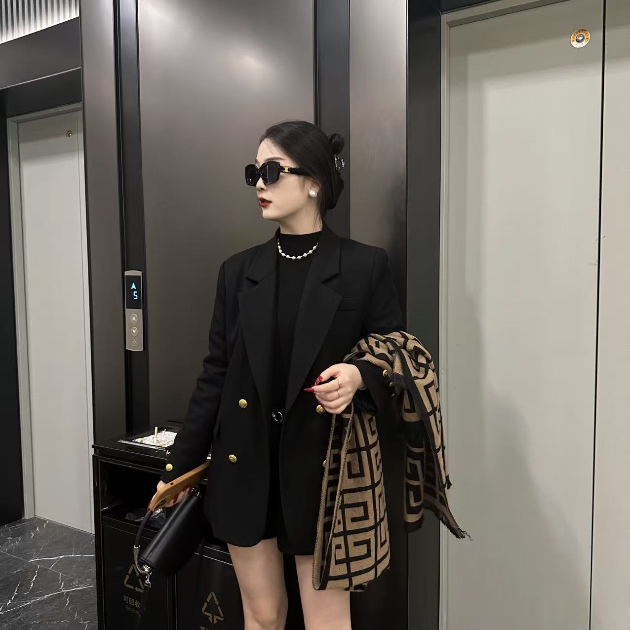 【毛呢羽绒外套】2025厚加绒保暖冬款高级感显瘦女款西装外套白鸭绒