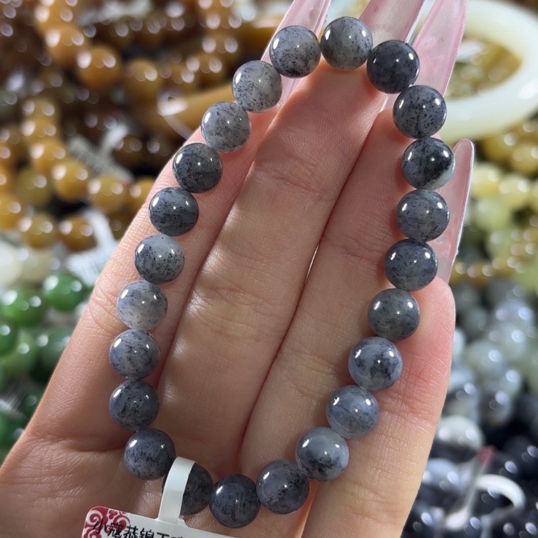 和田玉未镶嵌手链221