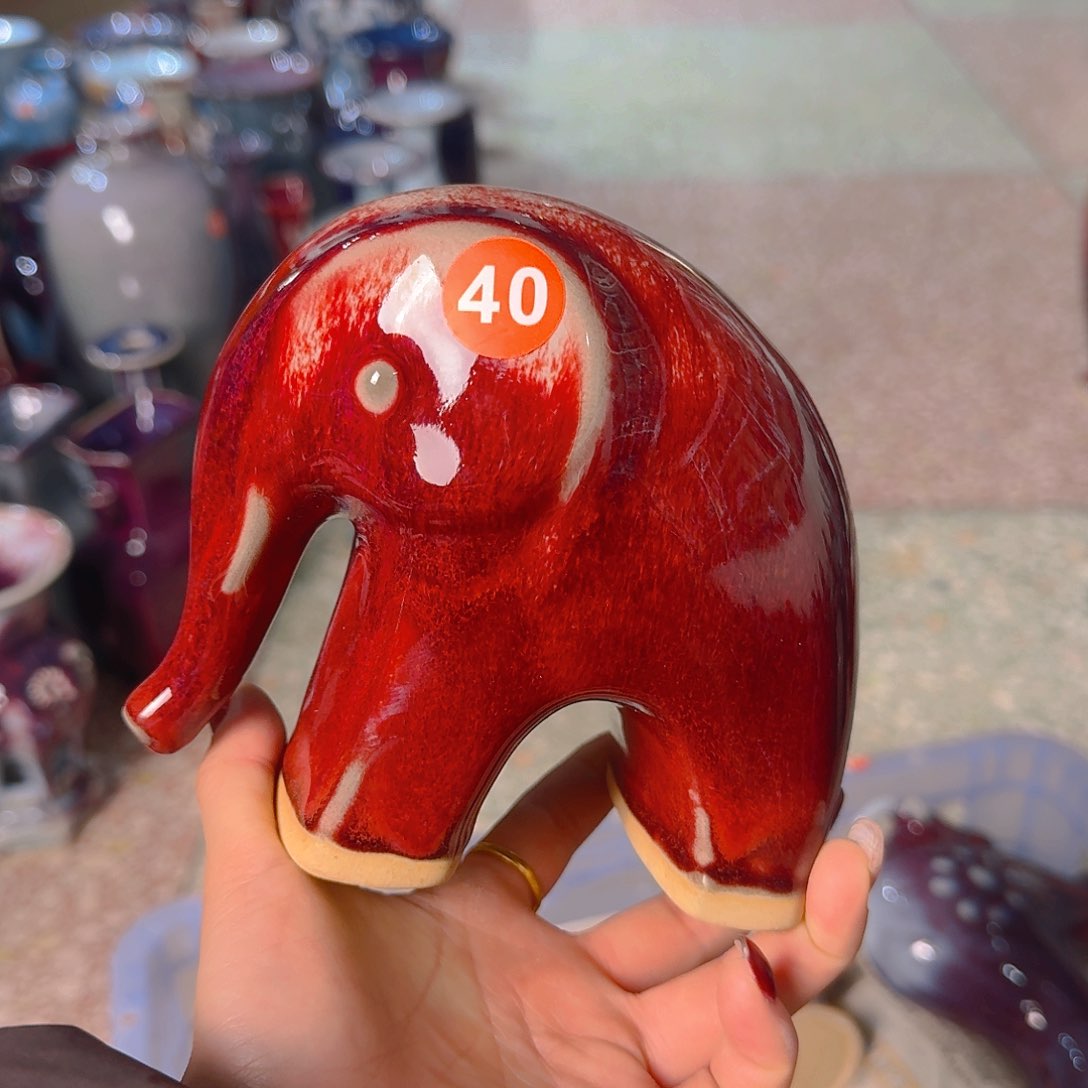 摆件郑家钧窑摆件