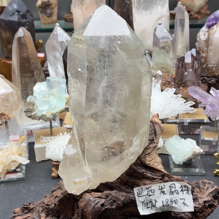 水晶摆件未镶嵌小杜