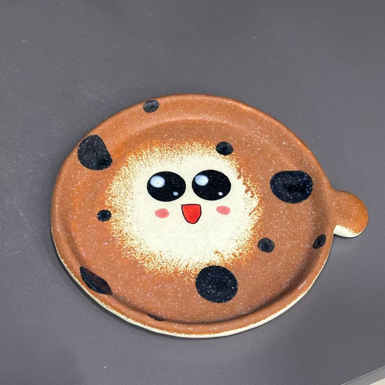 720可爱手工手绘创意碟子