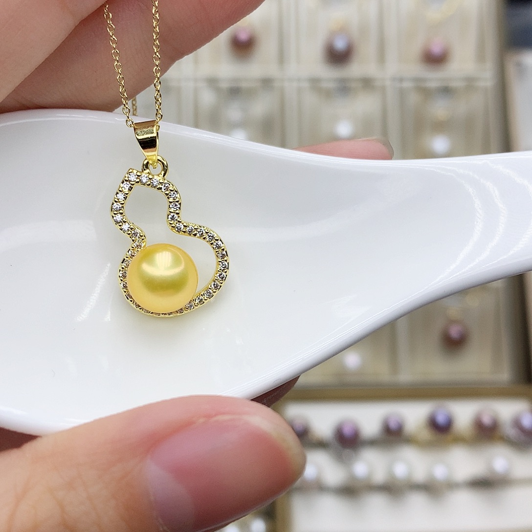 淡水珍珠颈饰合金