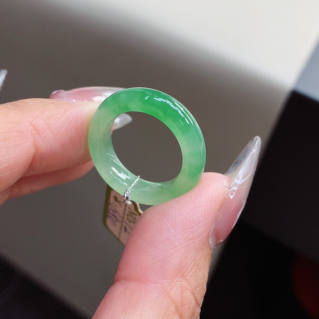 翡翠戒指未镶嵌12号