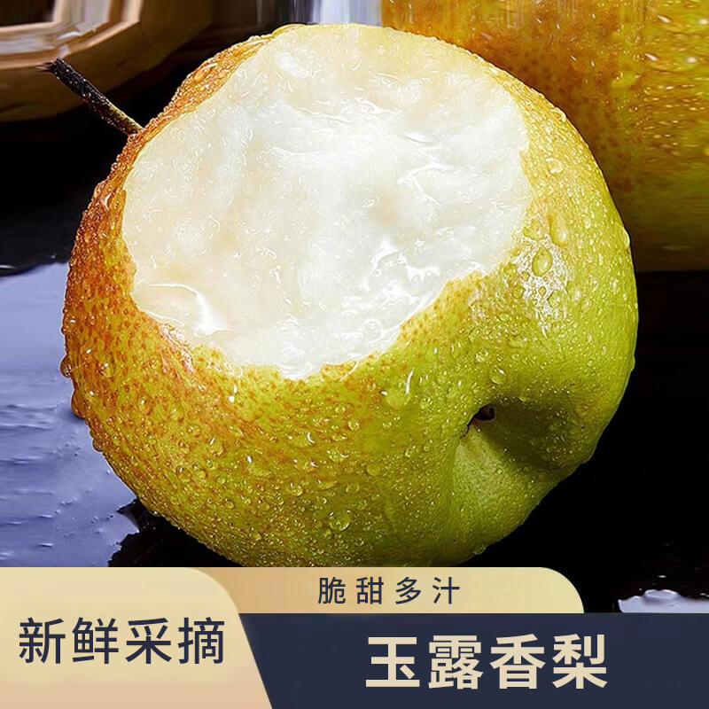 【正宗】山西玉露香梨脆甜多汁细腻化渣产地直发整箱包邮净重5/9斤