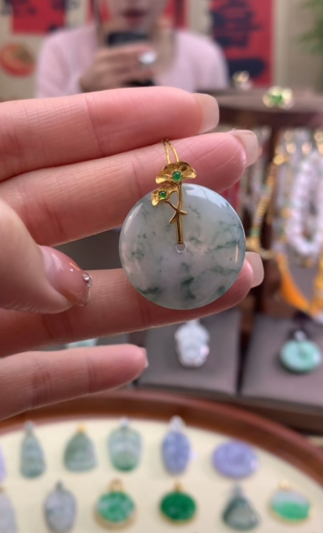 天然缅甸A货吊坠