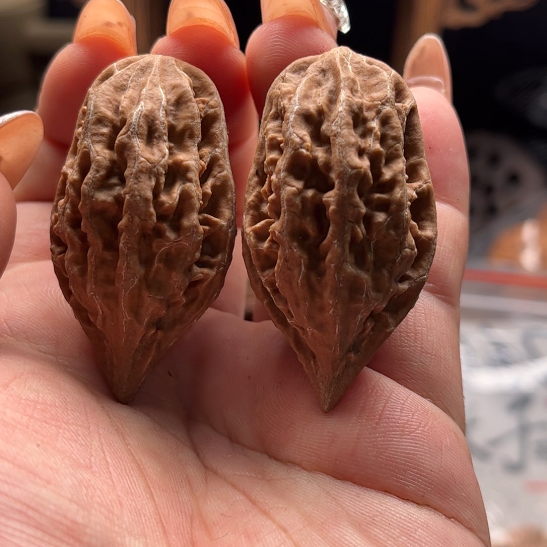 文玩核桃把件关东木子家楸大胖106