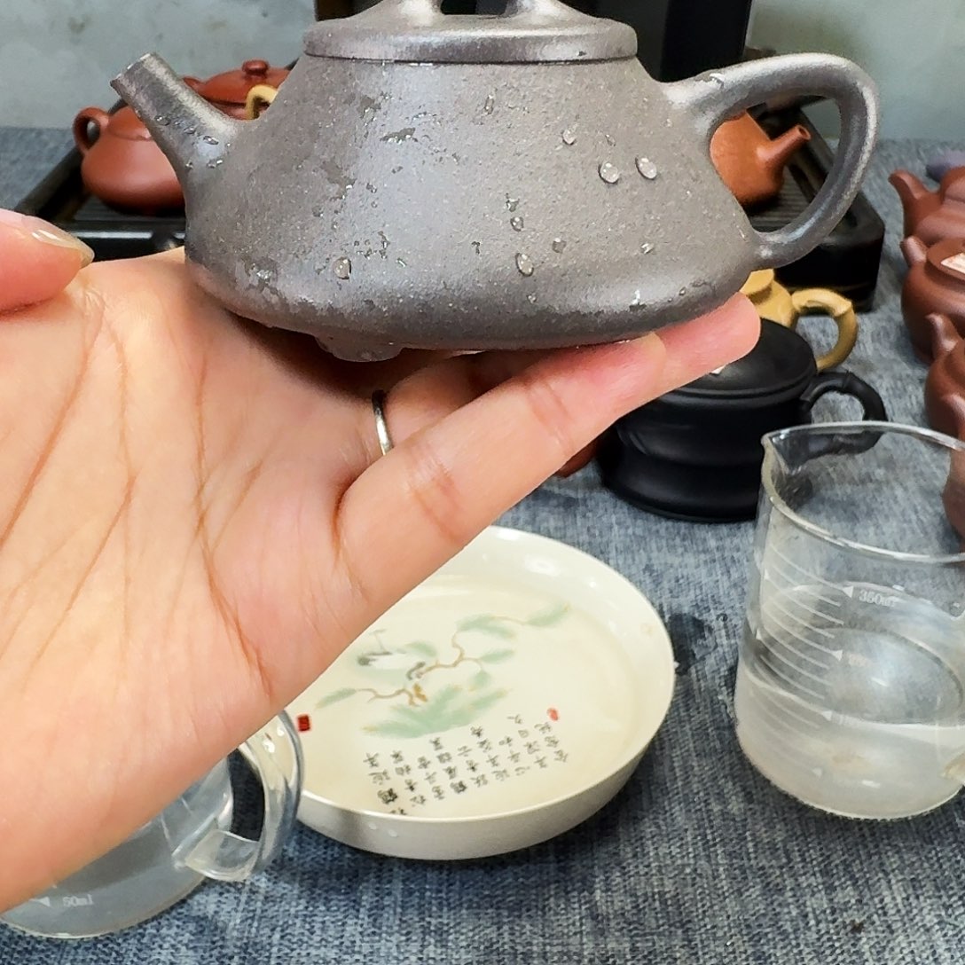 茶壶紫砂全手工紫砂壶柱瓢