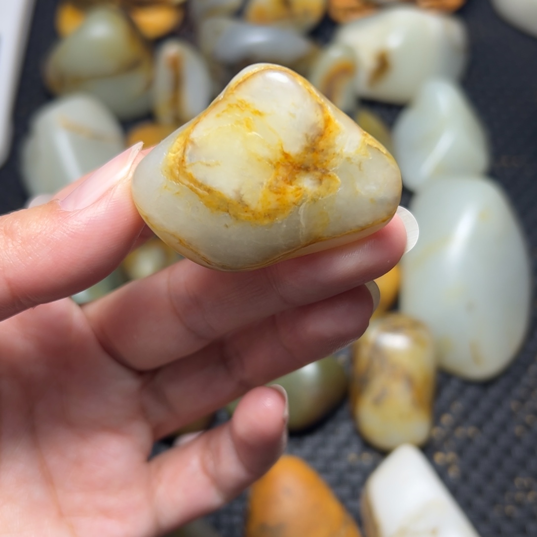 和田玉未镶嵌挂件A7