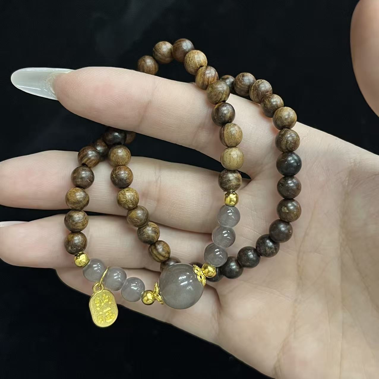 七贤斋文玩手串双圈1【无礼盒】@@SP408