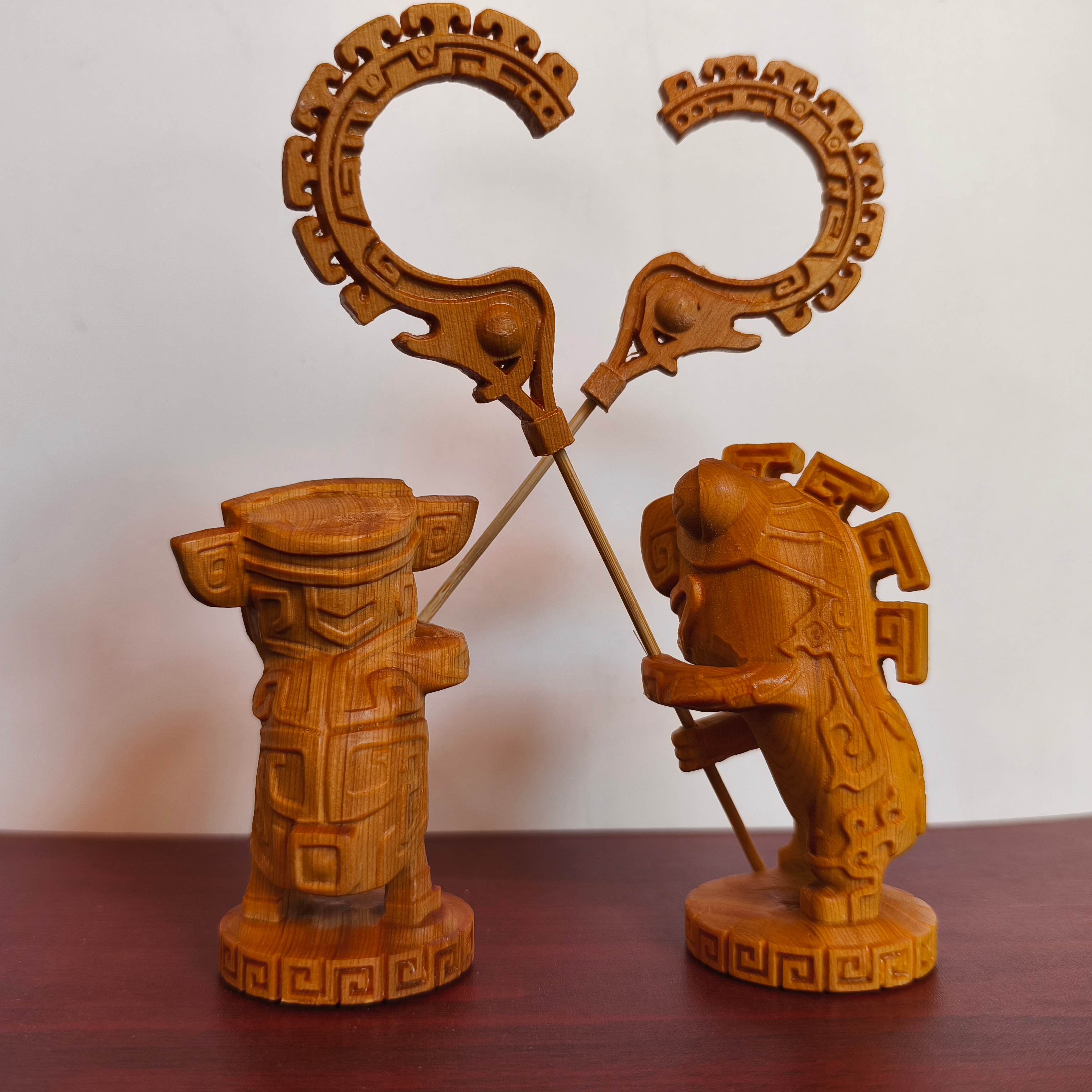 哪吒闹海创意手把件家居车载书桌送礼