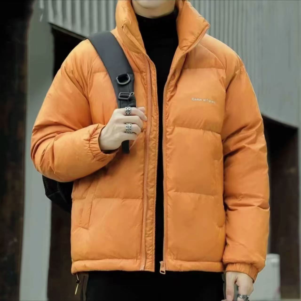 专属【F】冬季新款百搭时尚加厚保暖防寒服外套566【无水洗唛】