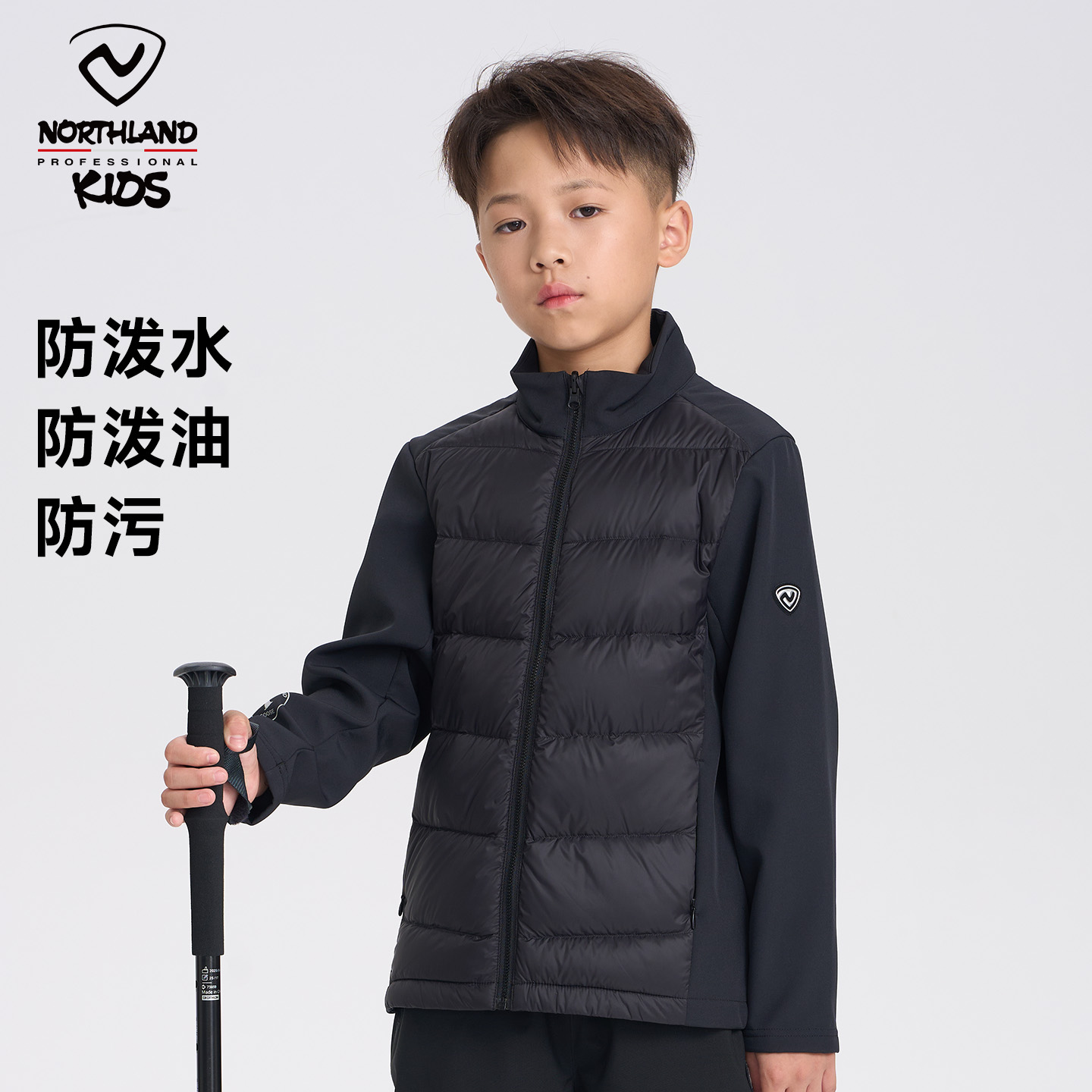 冬季保暖男女童超轻鹅绒服中大童校服羽绒服CO145482
