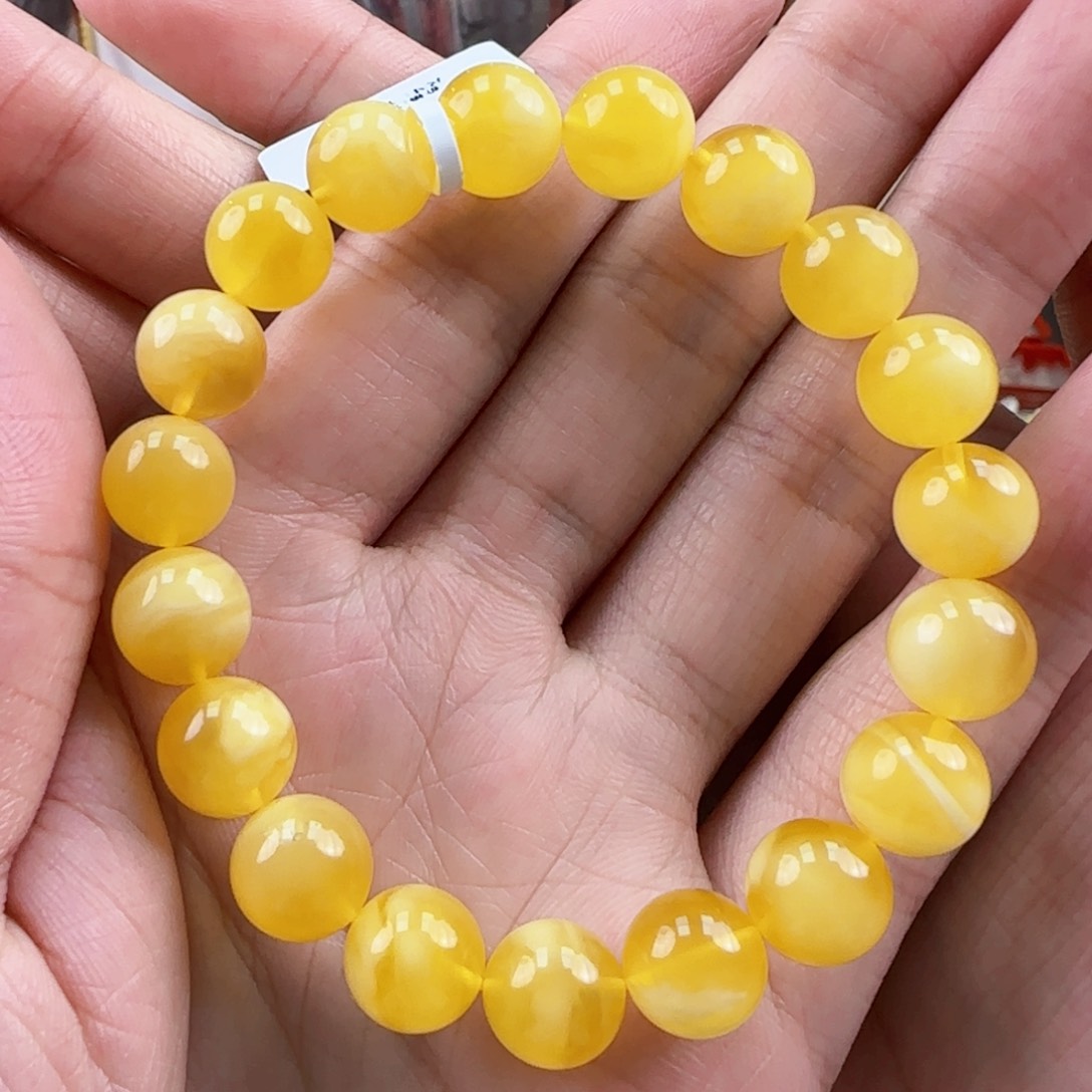 琥珀裸石未镶嵌蜜蜡