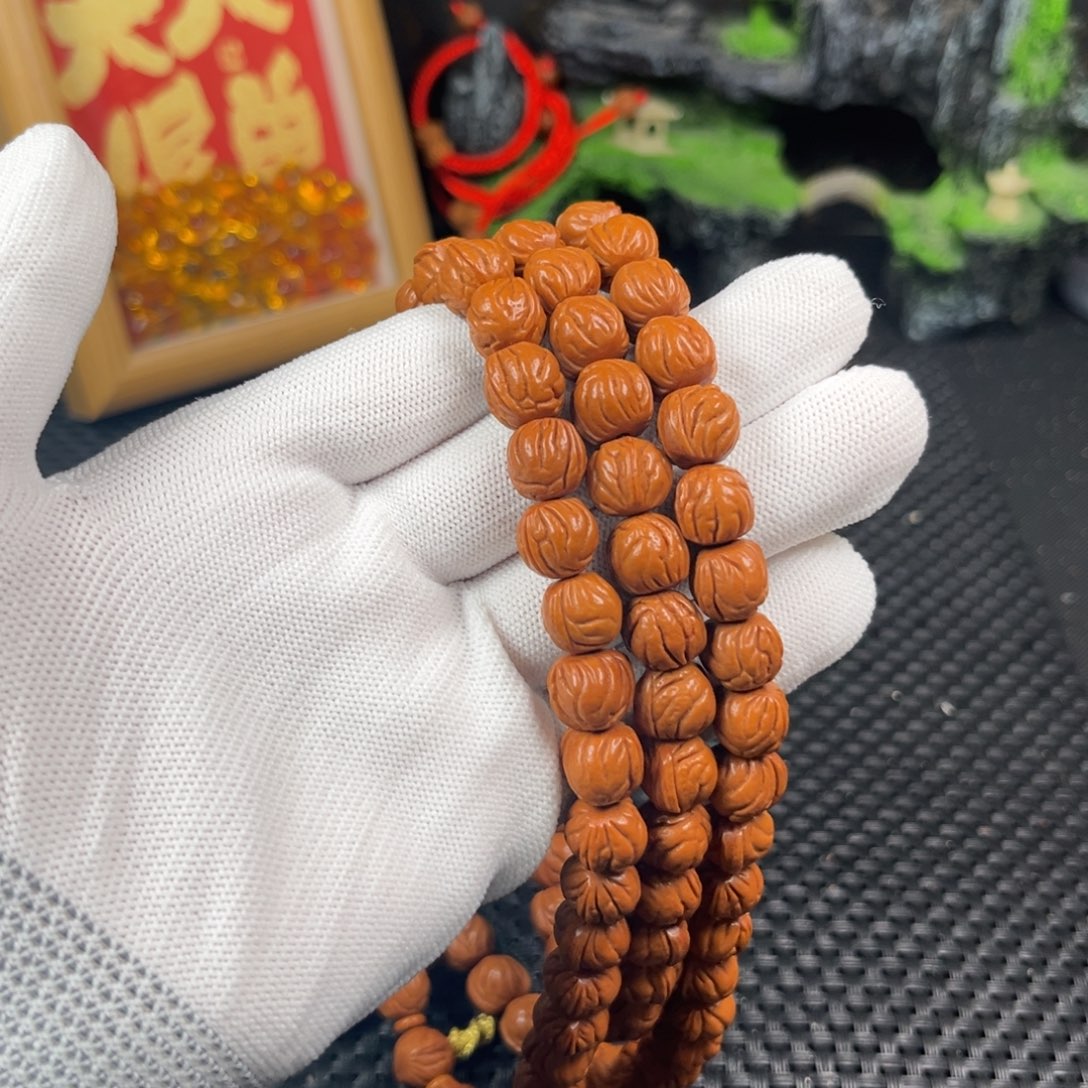 【闪购商品】桃核手串孟*森w1号链接脖挂