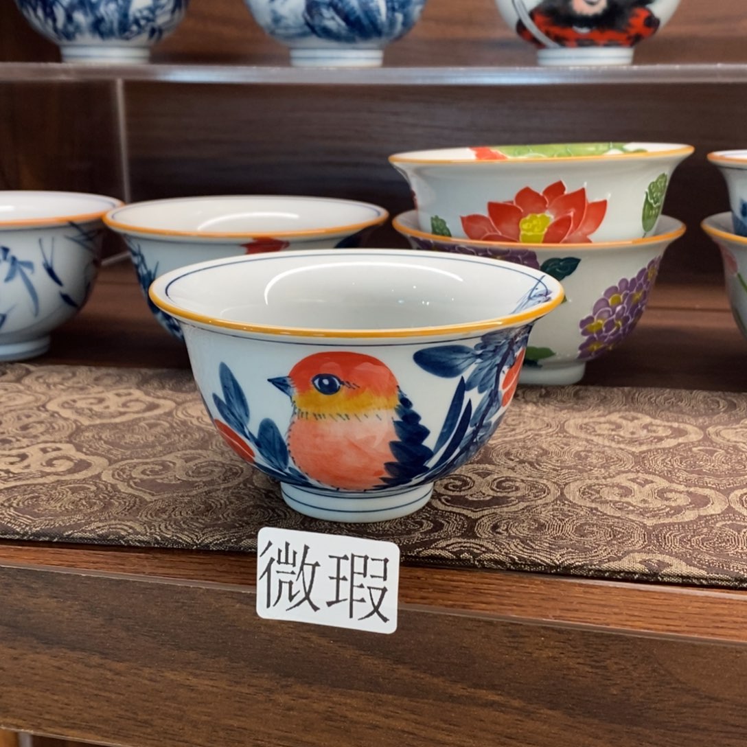 釉下彩手工绘制手工绘制