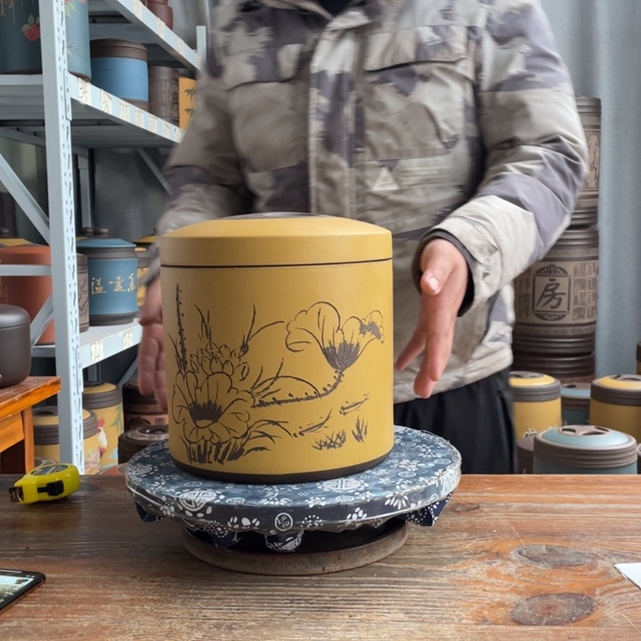 紫砂茶叶罐茶叶罐